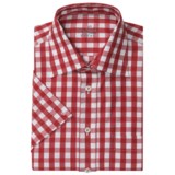 Van Laack Rigo Cotton Shirt - Short Sleeve (For Men)