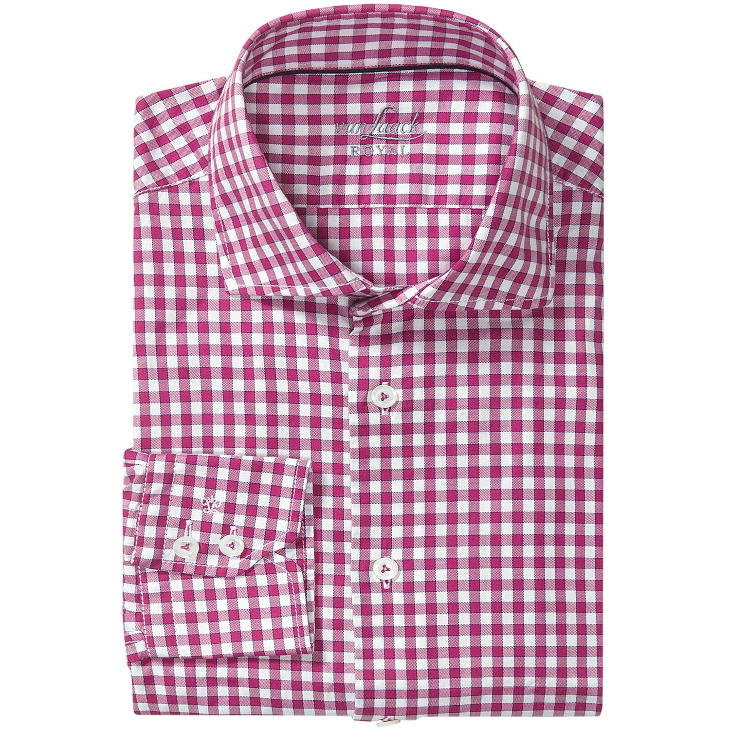 red and white checkered shirt men