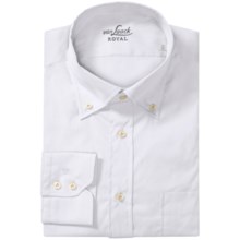 Van Laack Ron Cotton-Nylon Shirt - Button Down, Long Sleeve (For Men) in White - Closeouts