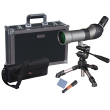 Vanguard Signature Plus 660 Spotting Scope - 15-45x60mm, Waterproof, 45° View in See Photo - Closeouts