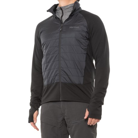 Marmot Variant Hybrid PrimaLoft(R) Jacket - Insulated (For Men) - BLACK (S )
