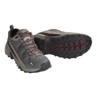 Vasque Mercury Gore-Tex® XCR® Trail Running Shoes - Waterproof (For Women) in Charcoal / Crimson