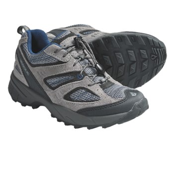 Vasque Opportunist Trail Shoes (For Kids and Youth) in Neutral Grey/Blue