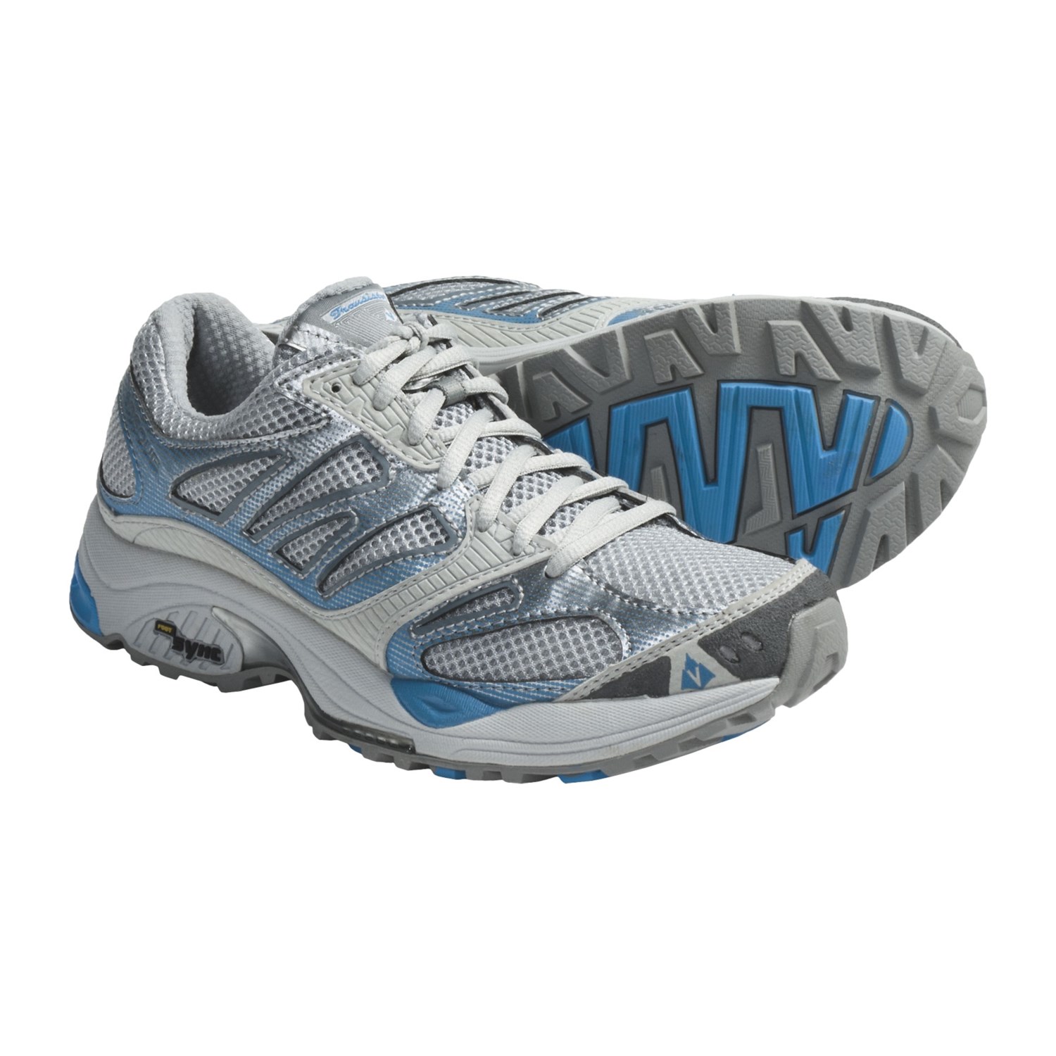 Vasque Transistor FS Trail Running Shoes (For Women) in Glacier Grey