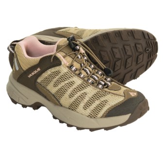 Vasque Velocity II VST Trail Running Shoes (For Kids) in Chocolate Chip/English Rose