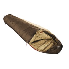 Vaude 37°F Blue Beech 450 Sleeping Bag - Synthetic, Mummy in Coffee - Closeouts