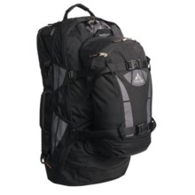 Vaude Denver Travel Backpack - 55+10, Internal Frame in Black - Closeouts