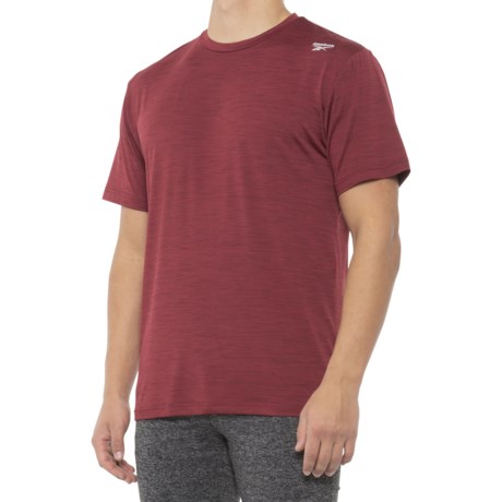 Reebok Vector Bolt Strike T-Shirt - Short Sleeve (For Men) - BIKING RED HEATHER (S )