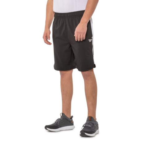 Reebok Vector Mars Training Shorts (For Men) - BLACK/STARK WHITE (XL )