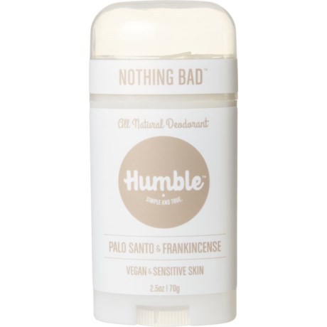 Humble Vegan and Sensitive Skin Aluminum-Free Deodorant - 2.5 oz. - PALO SANTO/FRANKINCENSE ( )