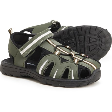 Avalanche Venture Sport Sandals (For Boys) - OLIVE (11T )