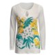 Vera Linen-Silk Pintuck Tunic Shirt - Long Sleeve (For Women)