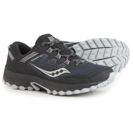 Saucony VERSAFOAM Excursion TR13 Trail Running Shoes (For Men) - Black (9 )