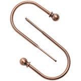 Versailles 7” Metal Curtain Holdbacks - Pair