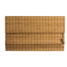 Versailles Bamboo Roman Privacy Shade - 27x48" in Colonial - Closeouts