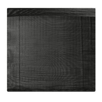 Versailles Bamboo Roman Shade -  48X72" in Black