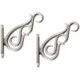 Versailles Designer Collection Double Scroll Bracket - Set of 2