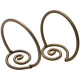 Versailles Designer Series Swag/Curtain Holders - Pair