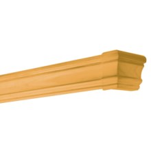 Versailles Knotty Pine Adjustable Cornice Box - 78" in Oak - Closeouts
