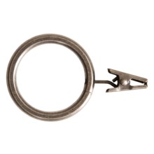Versailles Renaissance Collection Clip Rings - Set of 7, Metal in Antique Pewter - Closeouts