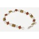 Vessel Baltic Amber Geometric Link Bracelet (For Women)