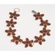 Vessel Baltic Amber Star Pendant Bracelet (For Women)