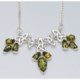 Vessel Celtic Knot Amber Necklace