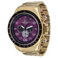 Vestal ZR-3 Watch - Stainless Steel Case and Bracelet in Gold/Gold/Purple - Closeouts