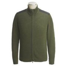 Victorinox Mahale Cardigan Sweater - Full Zip (For Men) in Lancaster Olive - Closeouts