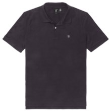 Victorinox Stretch Pique Polo Shirt - Tailored Fit, Short Sleeve (For Men) in Navy - Closeouts