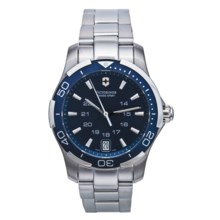 Victorinox Swiss Army Alliance Sport Watch (For Men and Women) in Blue/Stainless Steel - Closeouts