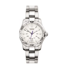 Victorinox Swiss Army Alliance Sport Watch (For Men and Women) in White/Stainless Steel - Closeouts