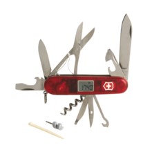 Victorinox Swiss Army Altimeter Plus Pocket Knife in Ruby - Closeouts