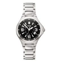 Victorinox Swiss Army Basecamp Watch in Black/Stainless Steel - Closeouts