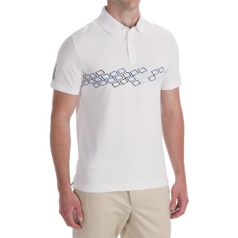 Victorinox Swiss Army Chest-Print Polo Shirt - CoolMax®, Short Sleeve (For Men)