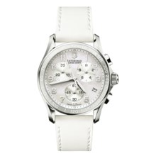 Victorinox Swiss Army Classic Chronograph Watch (For Women) in Mother Of Pearl/White - Closeouts