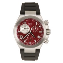 Victorinox Swiss Army Convoy Chronograph Watch in Red/Black - Closeouts