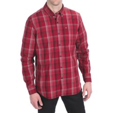 Victorinox Swiss Army Sellen Ombre Plaid Shirt - Long Sleeve (For Men) in Victorinox Red - Closeouts
