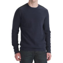 Victorinox Swiss Army Sleaford Crew Neck Sweater - Cotton Blend (For Men) in Navy - Closeouts