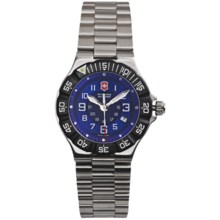 Victorinox Swiss Army Summit XLT Watch - Stainless Steel Bracelet (For Women) in Blue/Silver - Closeouts