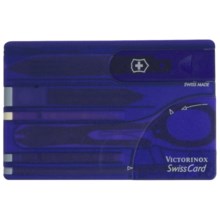 Victorinox Swiss Army SwissCard Multi-Tool in Amethyst Translucent - Closeouts