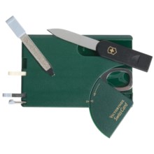 Victorinox Swiss Army SwissCard Multi-Tool in Hunter Green - Closeouts