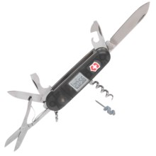 Victorinox Swiss Army Voyager Pocket Knife in Onyx - Closeouts