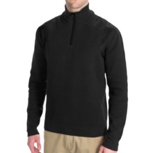 Victorinox Traveler Sweater - Zip Neck (For Men) in Black - Closeouts