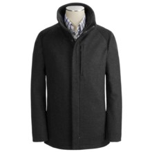 Victorinox Wool Blend Jacket - Soft Shell Panels (For Men) in Charcoal Heather - Closeouts