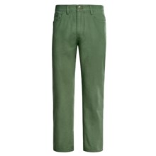 Vineyard Vines Canvas Pants - 5-Pocket (For Men) in Jolly Green - Closeouts