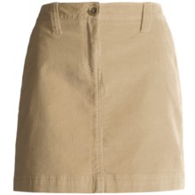 Vineyard Vines Slant Pocket Skirt - Corduroy (For Women) in Camel - Closeouts
