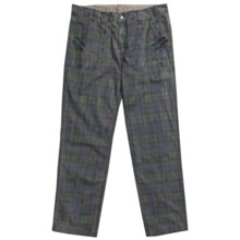 Vintage 1946 Croix Pants - Reversible (For Men) in Blackwatch/Taupe - Closeouts