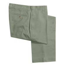 Vintage 1946 Enzyme Stonewash Pants - Cotton Twill  (For Men) in Sage - Closeouts