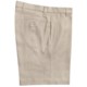 Vintage 1946 Linen Shorts - Flat Front (For Men)